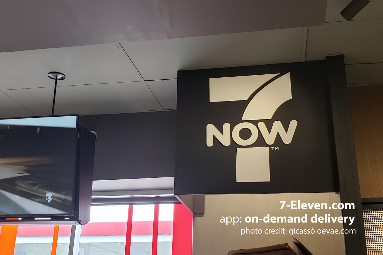 7NOW on demand delivery 7 eleven app
