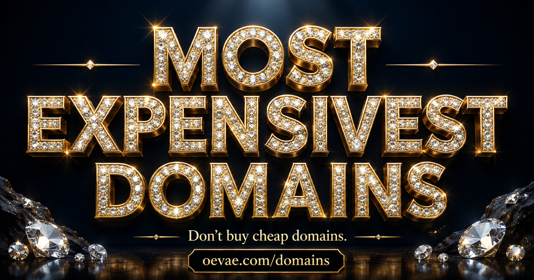 Expensivest Most Expensivest Domains — by HomeOfficeXpert, Oevae Marketing Consultants