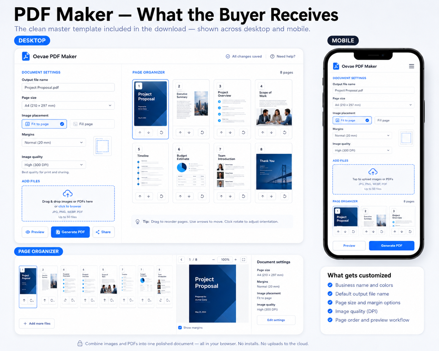 Preview image for PDF Maker