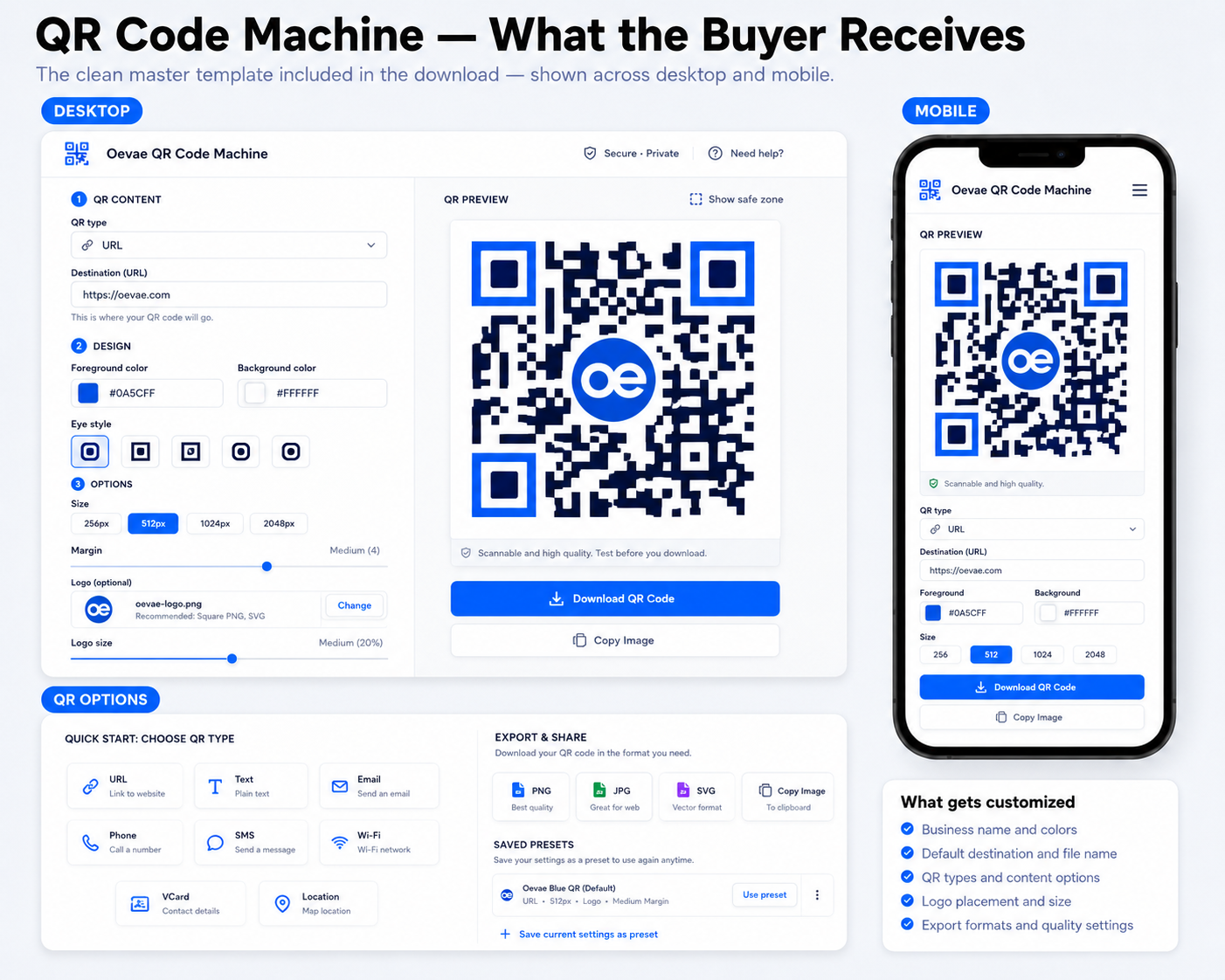 Preview image for QR Code Machine